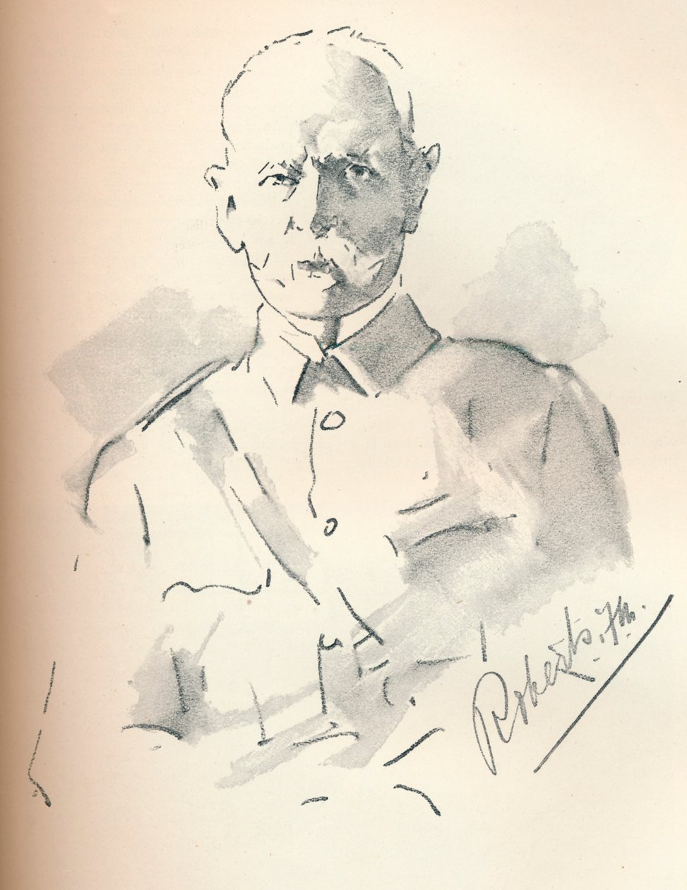 Veldmaarschalk Lord Roberts van Kandahar 1832-1914, Britse soldaat, ca. 1901 door Mortimer Ludington Menpes