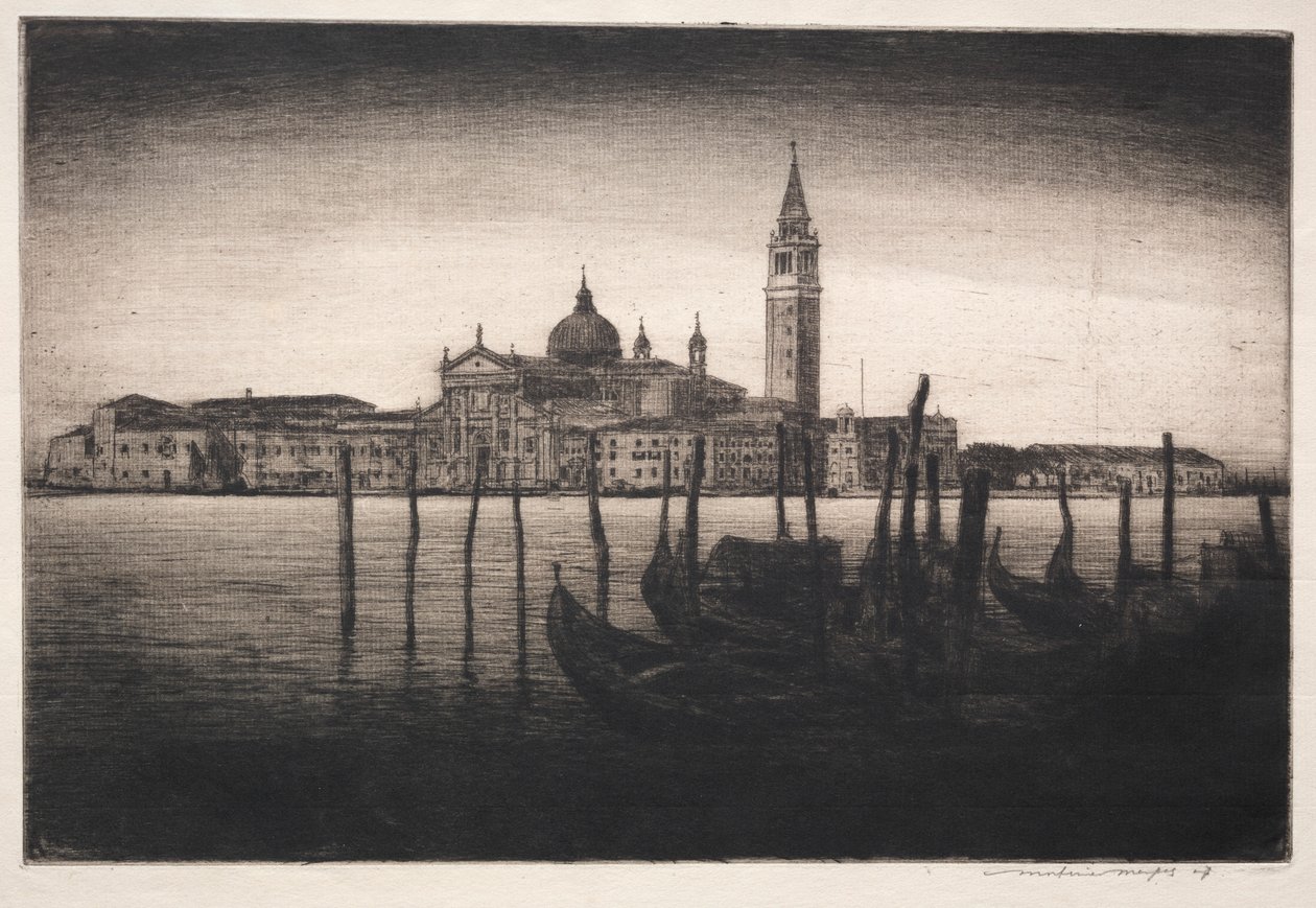 San Giorgio Maggiore door Mortimer Menpes