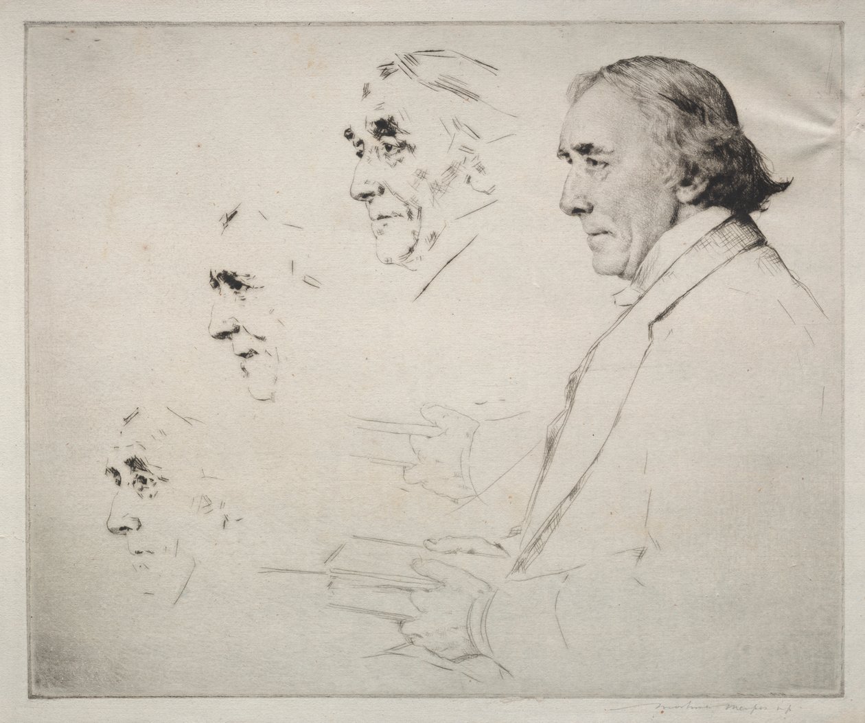 Sir Henry Irving door Mortimer Menpes