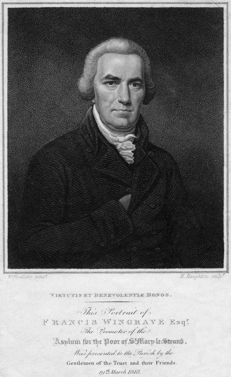 Francis Wingrave ca. 1789-1823, 1818 door Moses Haughton