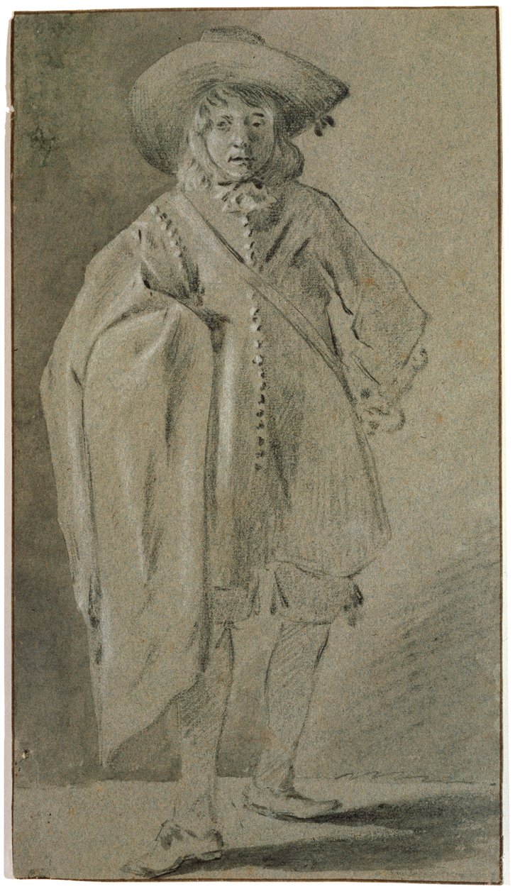 Zelfportret, 1660s door Moses Ter Borch
