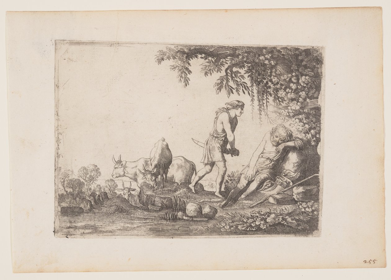Mercurius verslaat Argus, uit Het verhaal van Mercurius en Argus door Moses van Uyttenbroeck