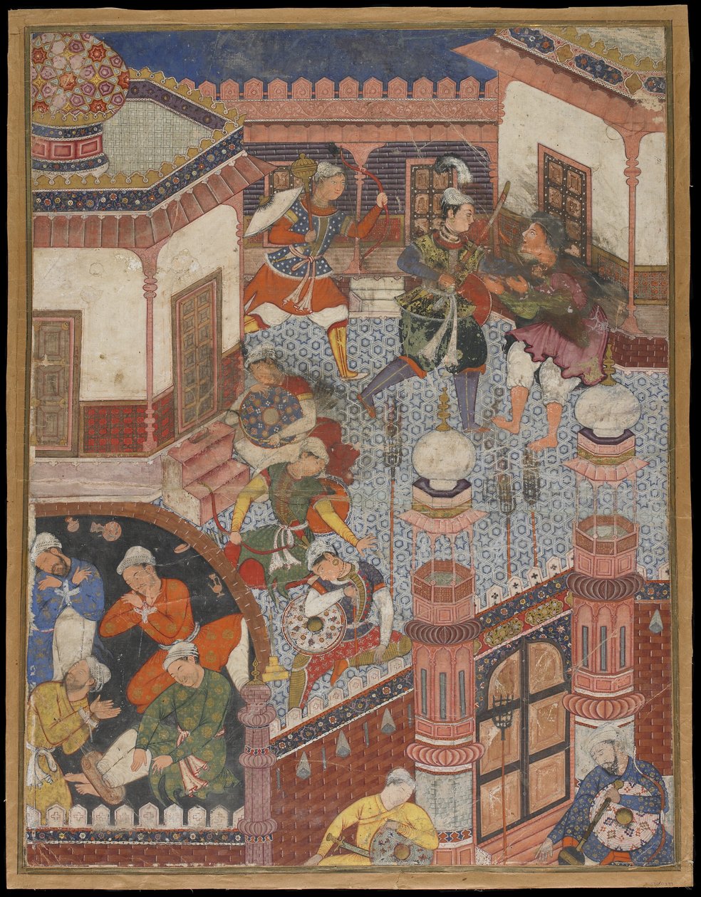 Onbekend beeld door Mughal School