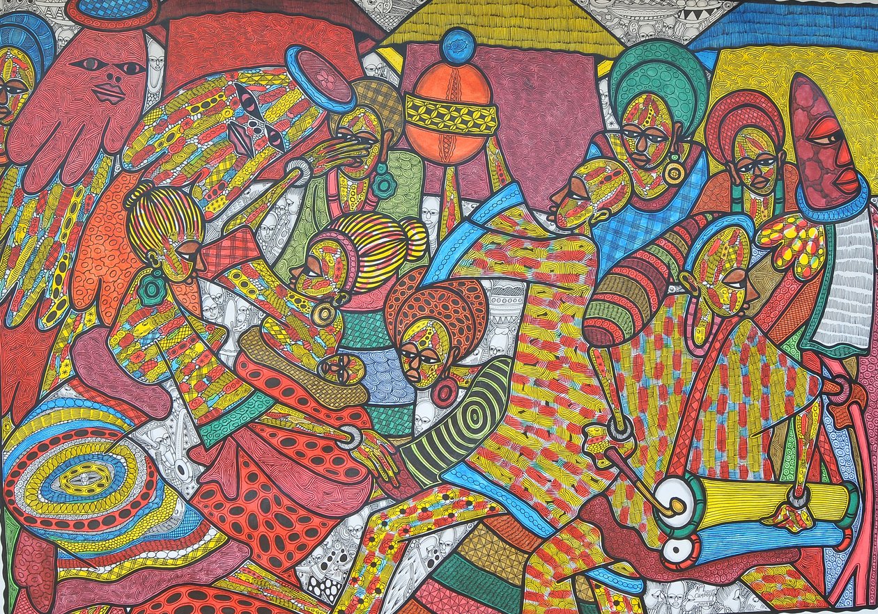 Festival, 2014 door Muktair Oladoja