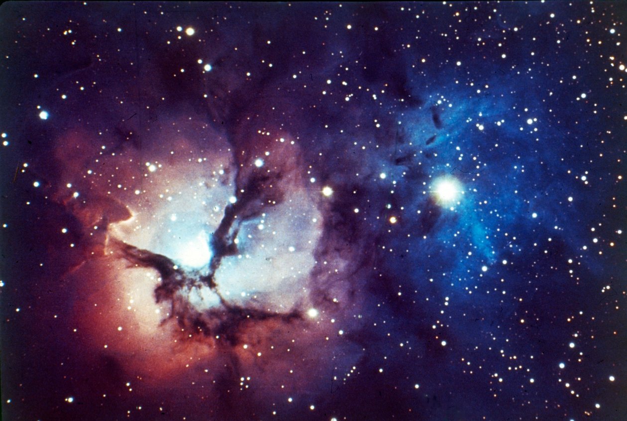 Spiraalstelsel in het sterrenbeeld Driehoek door NASA Images