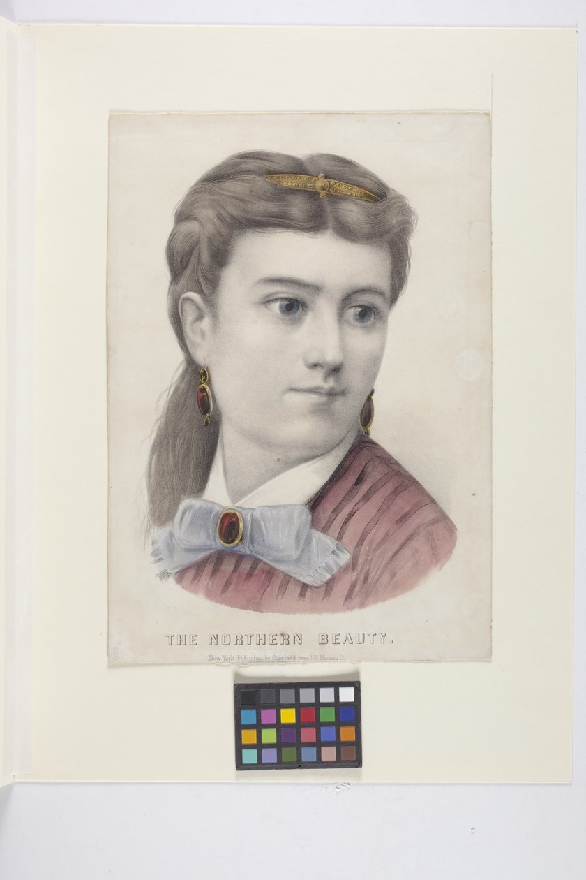 De Noordelijke Schoonheid door N. and Ives J.M. (1824 95) Currier