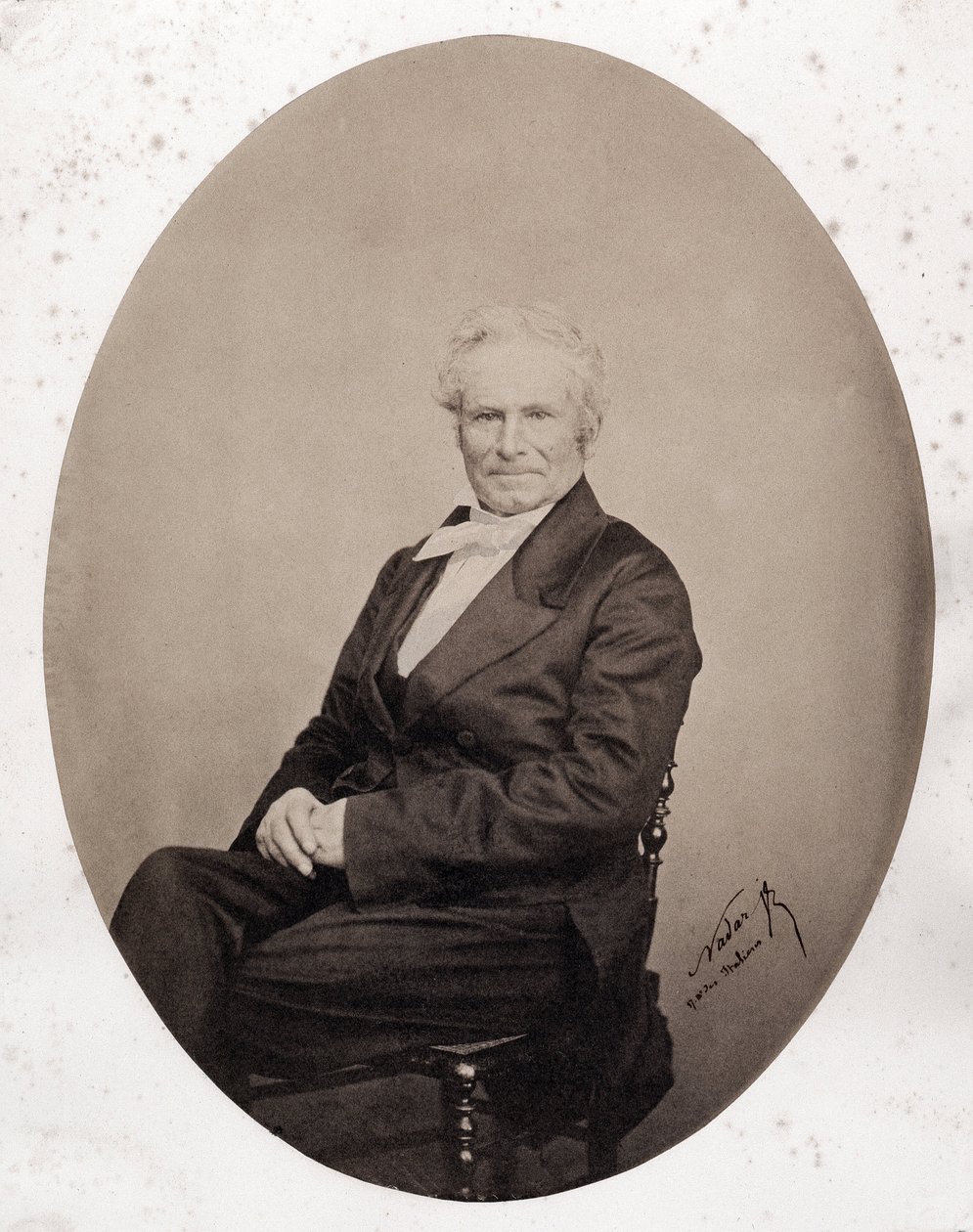 Portret van Octave Lacroix (1827-1901), Franse journalist en dichter door Nadar