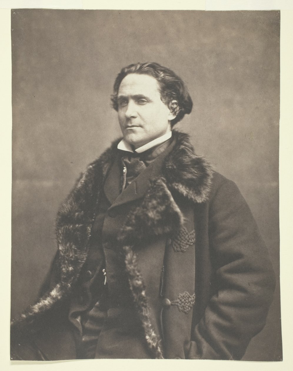 Portret van La Fontaine door Nadar