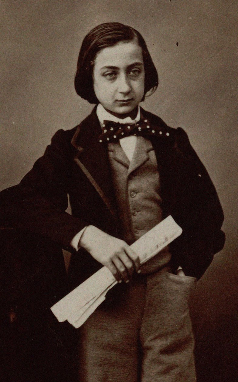 Portret van de violist en componist Henri Ketten door Nadar
