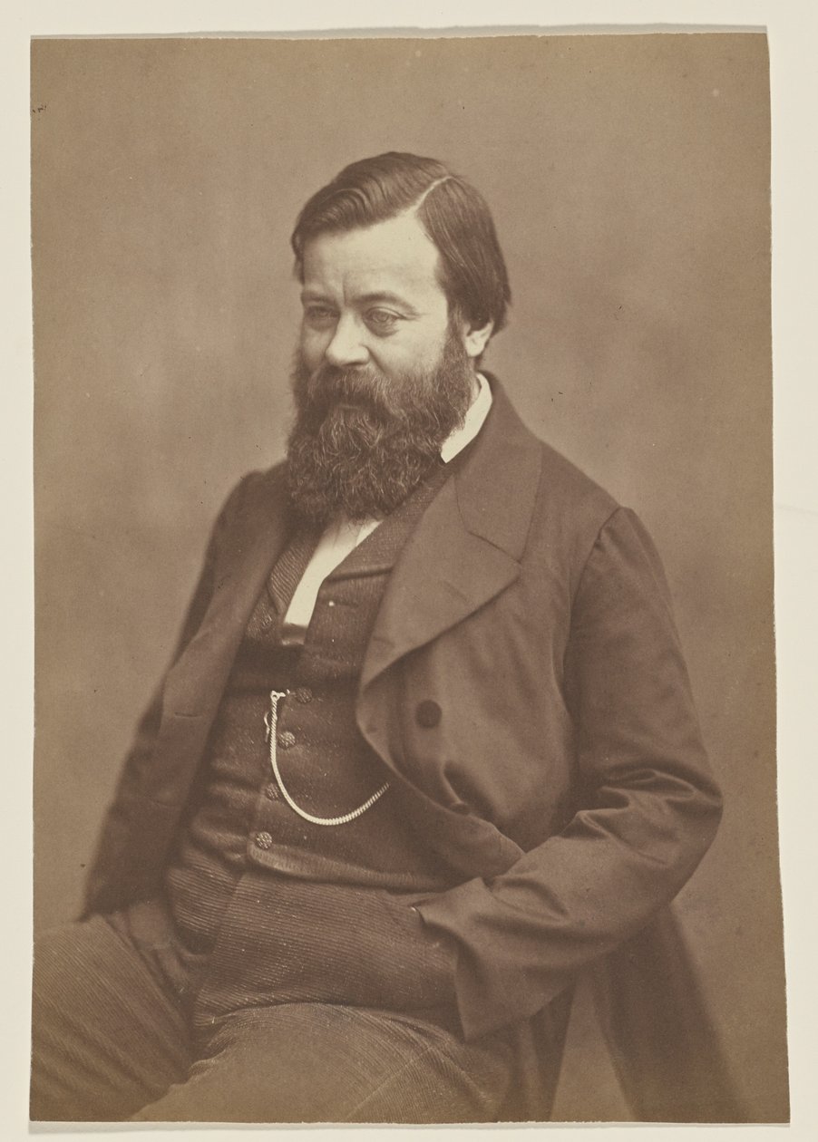 [Albert Patin de la Fizelière, literatuurwetenschapper door Nadar [Gaspard Félix Tournachon]