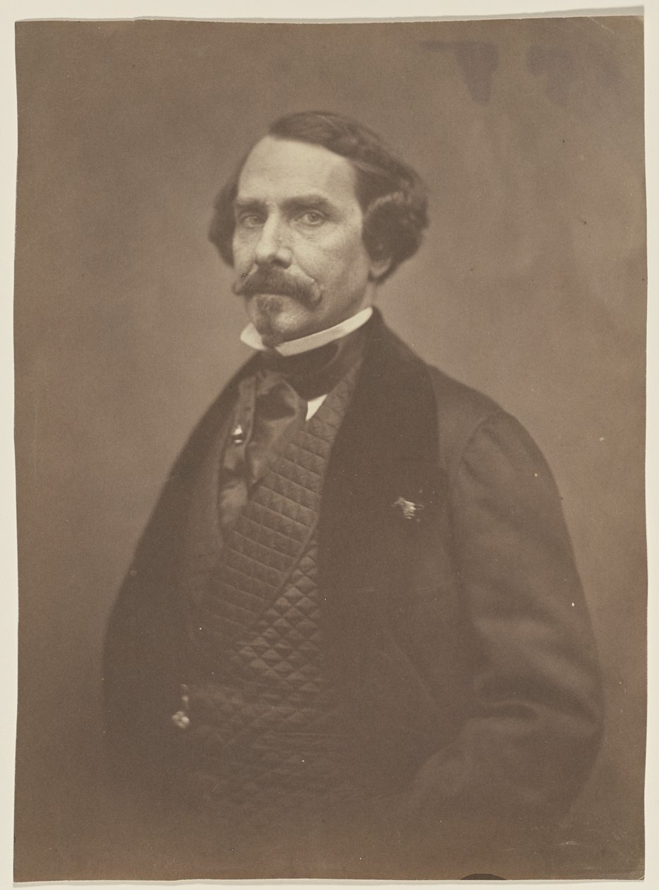 Jules Lecomte, journalist door Nadar [Gaspard Félix Tournachon]