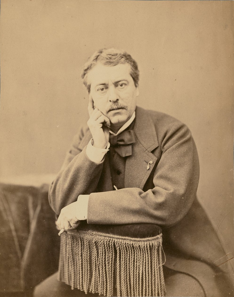 Maurice Zand door Nadar [Gaspard Félix Tournachon]