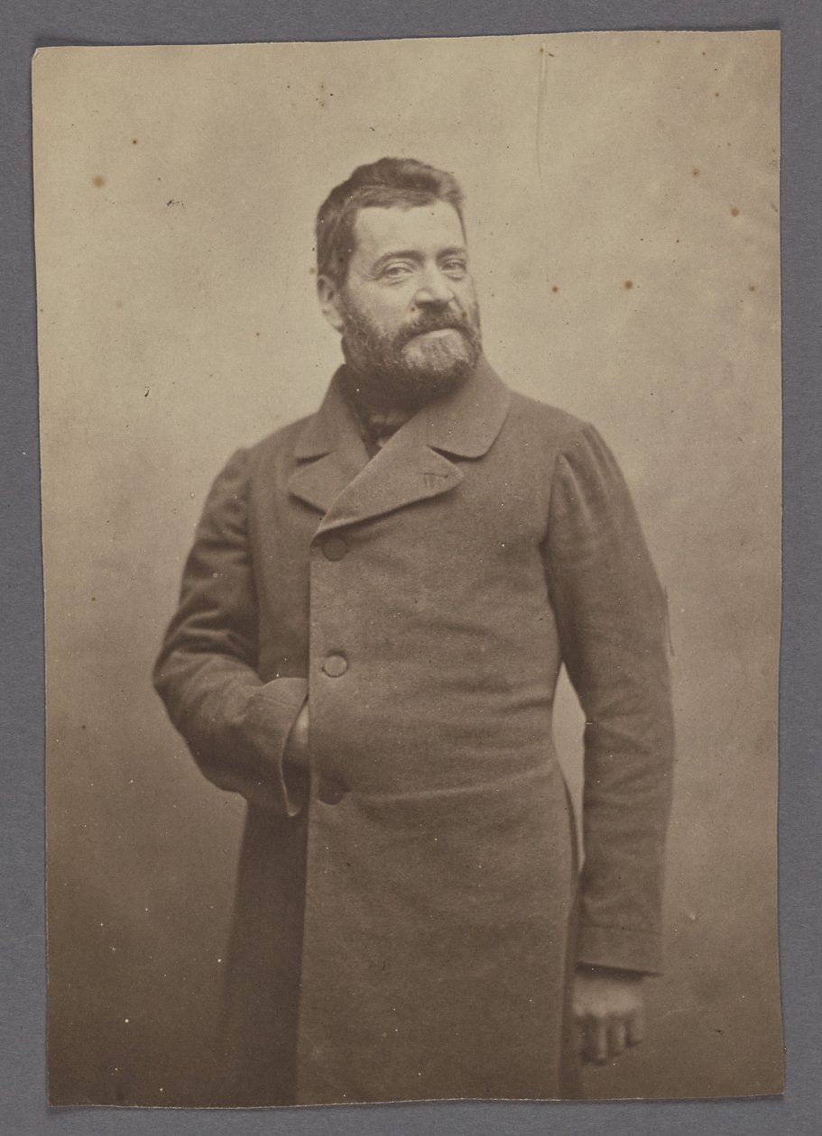 Xavier Meunier, architect door Nadar [Gaspard Félix Tournachon]