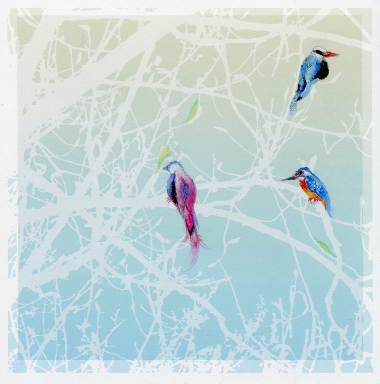 Drie Kleine Vogels, 2016 door Nancy Moniz Charalambous
