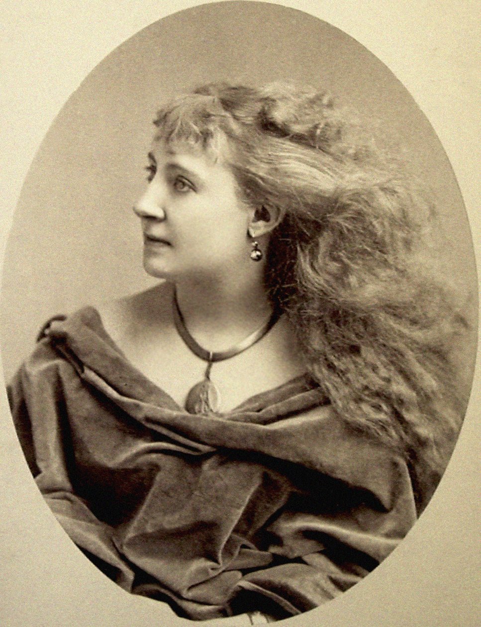 Portret van Lydia Thompson, ca. 1865 door Napoleon Sarony