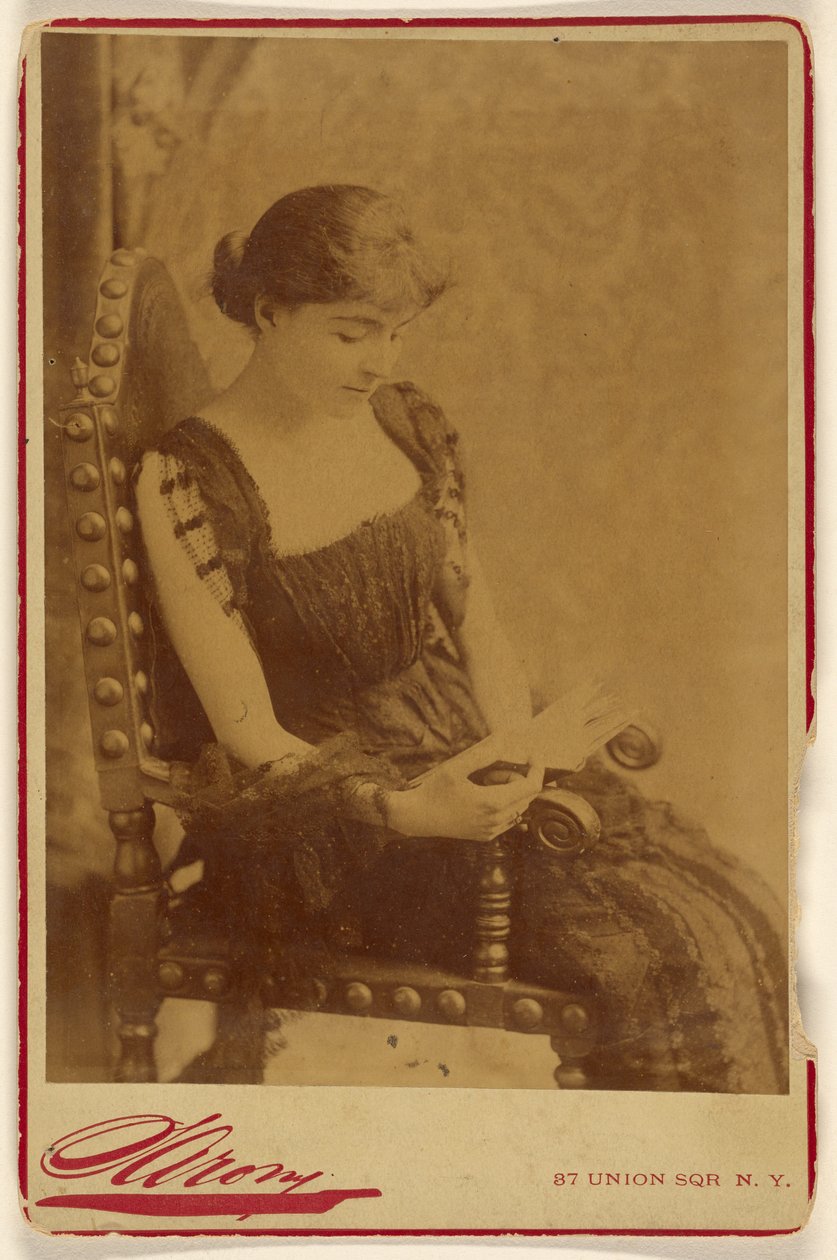 [(illeg.) Davenport] door Napoleon Sarony