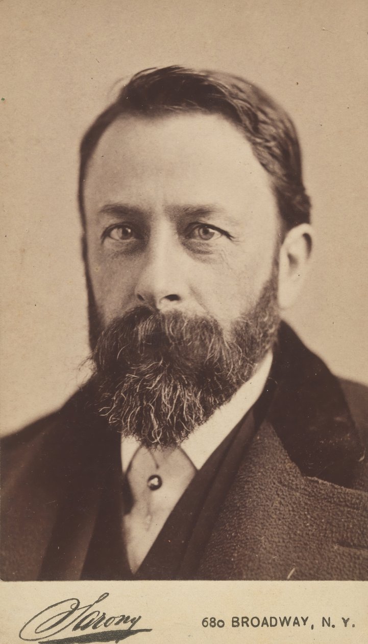 Albert Bierstadt door Napoleon Sarony