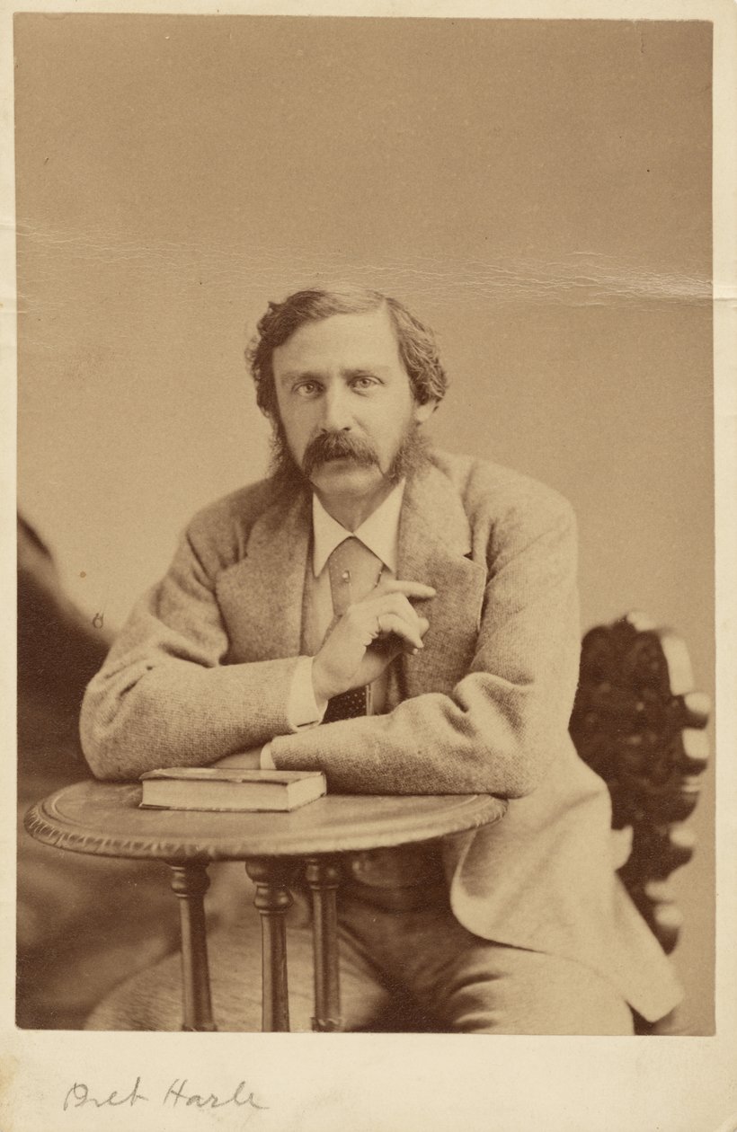 Bret Harte door Napoleon Sarony