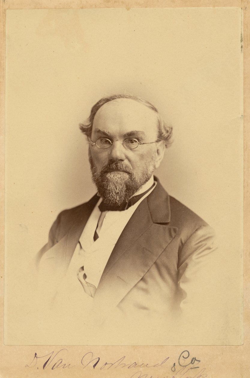 David Van Norstrand door Napoleon Sarony
