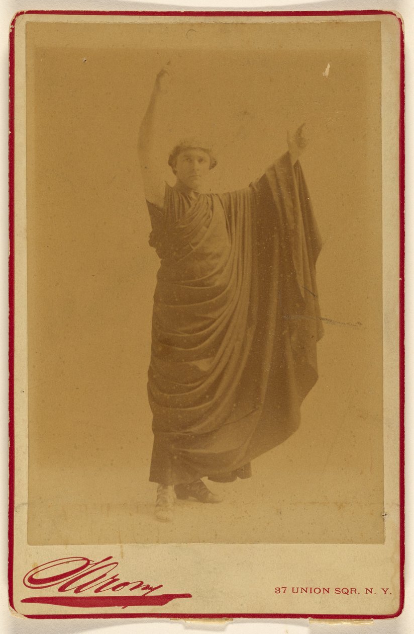 H. Bellew door Napoleon Sarony