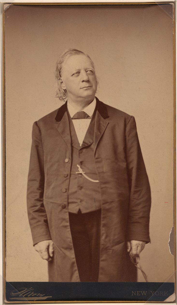 Henry Ward Beecher door Napoleon Sarony