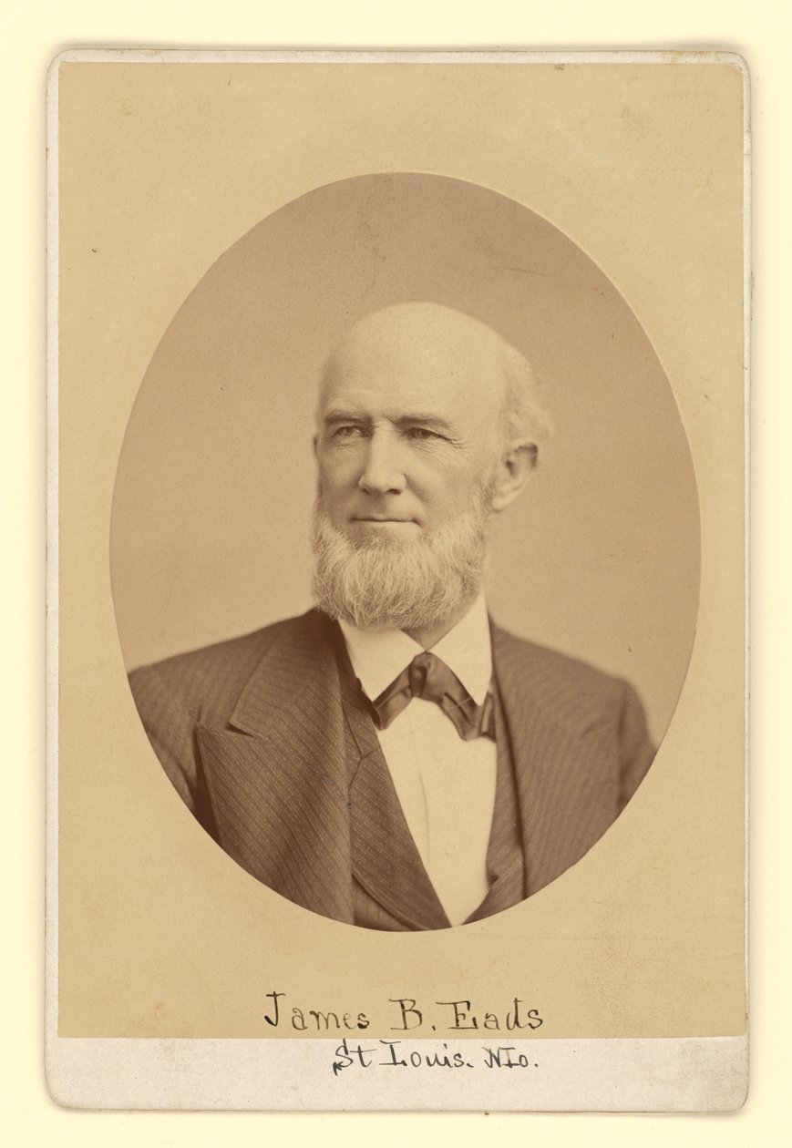 James Buchanan Eads door Napoleon Sarony