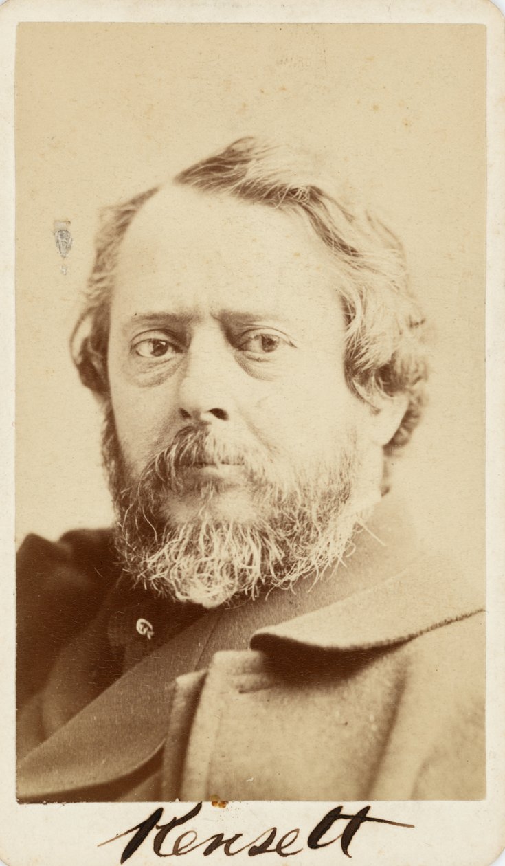 John Frederick Kensett door Napoleon Sarony