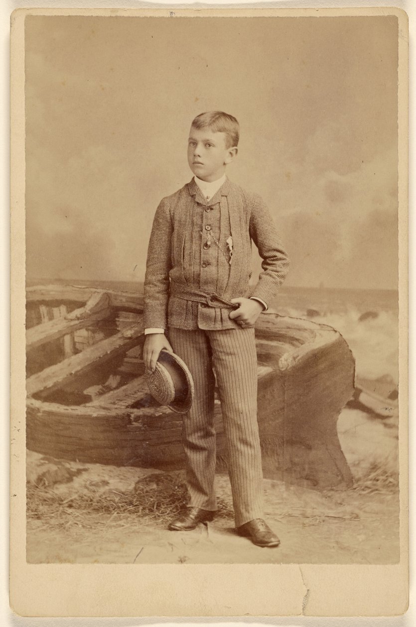 William Gay Skiddy, 14 jaar oud - maart 85 door Napoleon Sarony