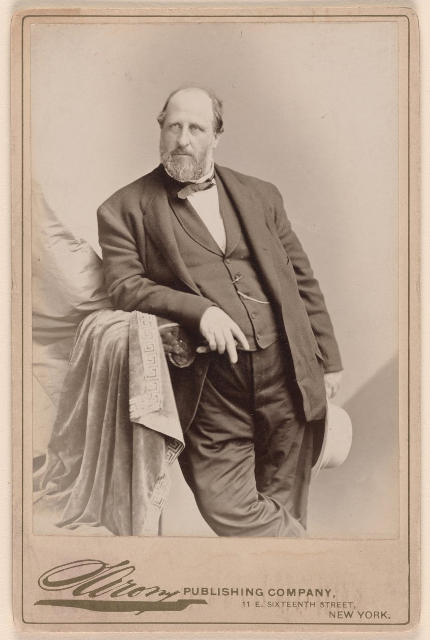 William Marcy Tweed door Napoleon Sarony