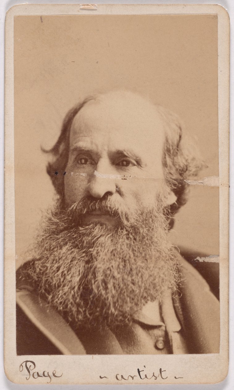 William Page door Napoleon Sarony