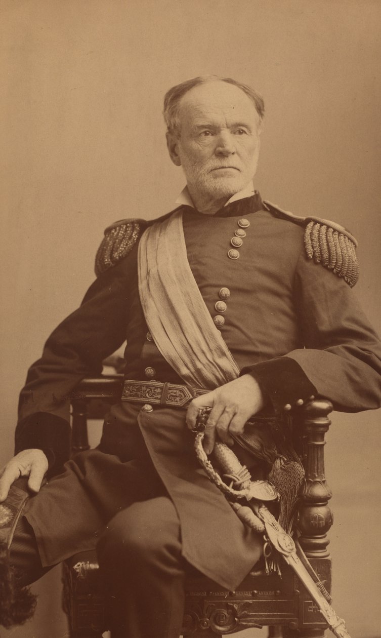 William T. Sherman door Napoleon Sarony