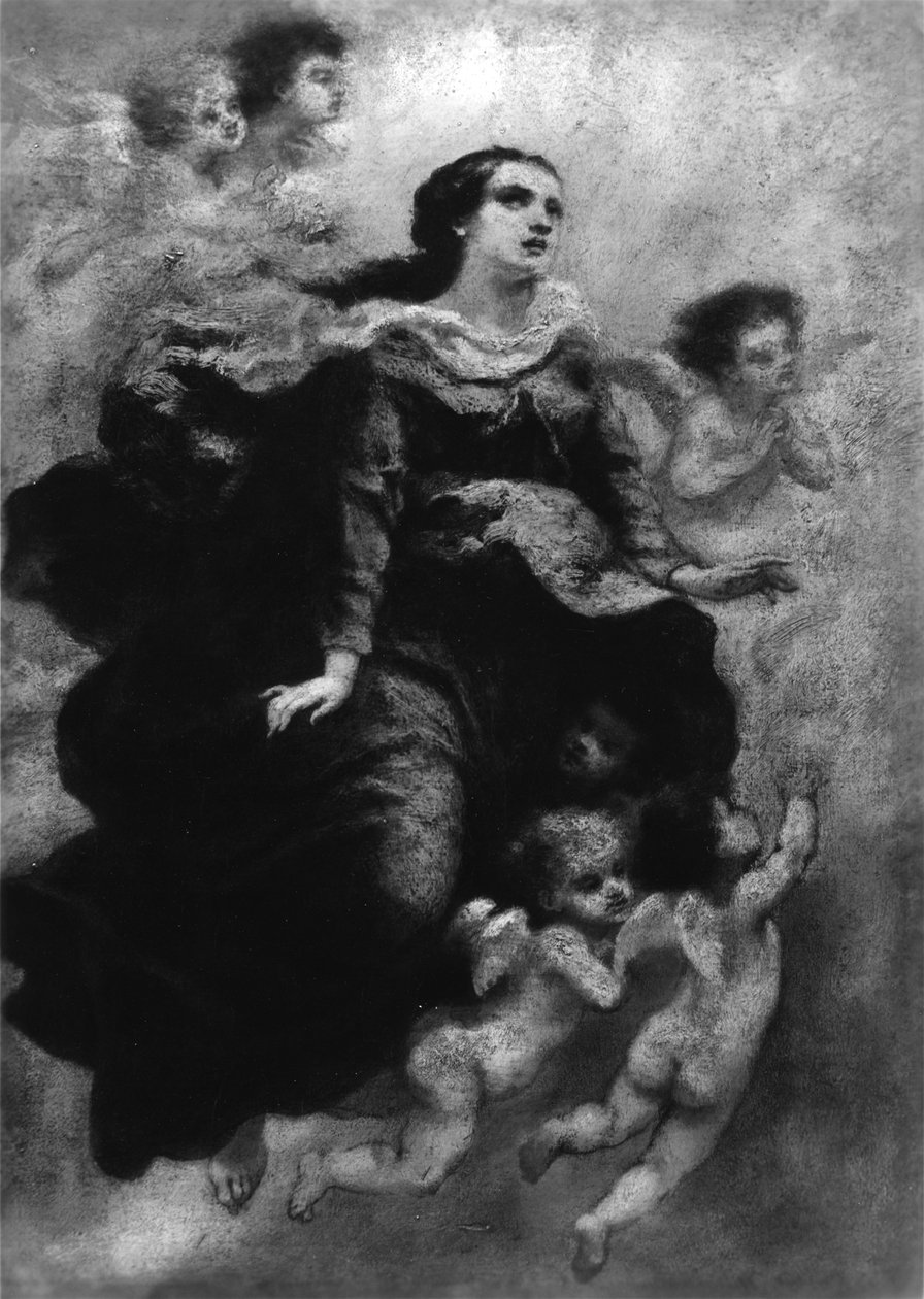 Maria-Tenhemelopneming door Narcisse Virgile Diaz de la Peña