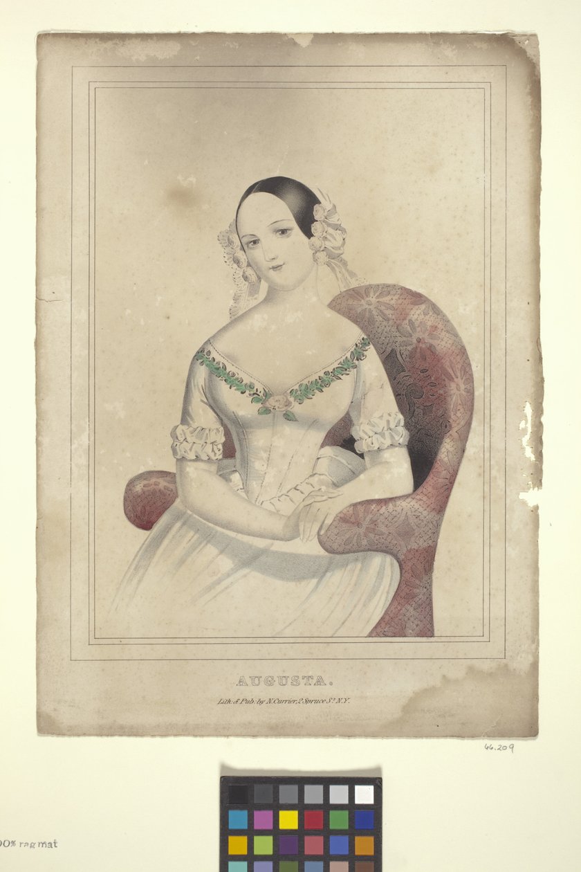 Augusta door Nathaniel Currier