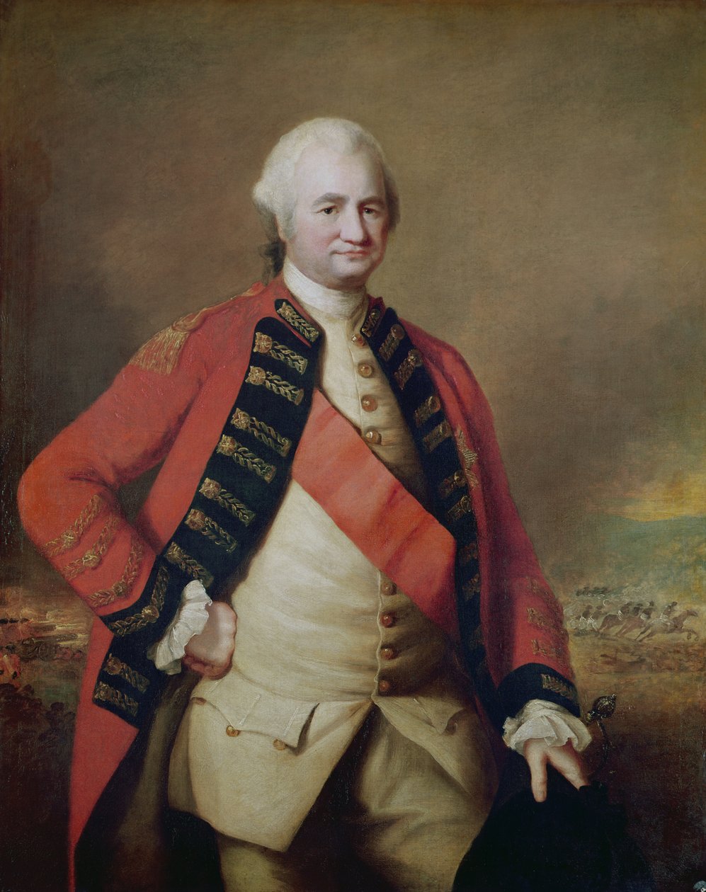 Portret van Robert Clive, 1e Baron Clive, 1773 door Nathaniel Dance Holland