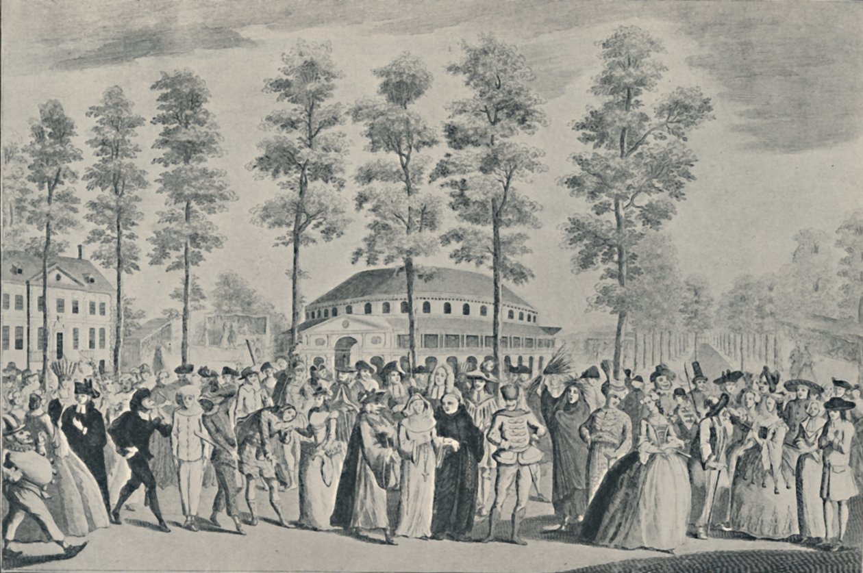 Het Jubileumbal in Ranelagh Gardens, 26 april 1749 door Nathaniel Parr