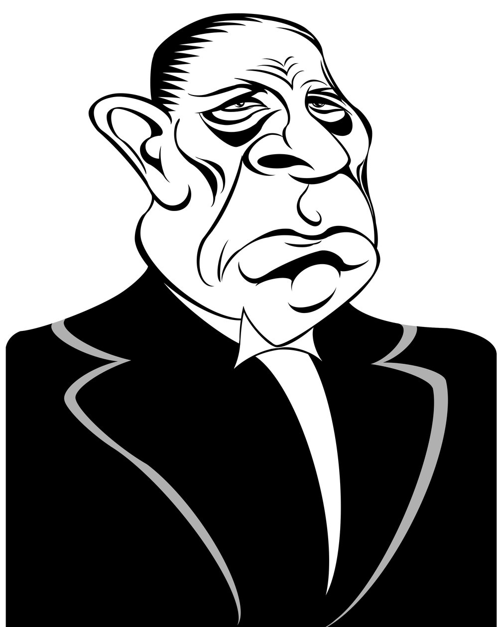 Erich Von Stroheim door Neale Osborne