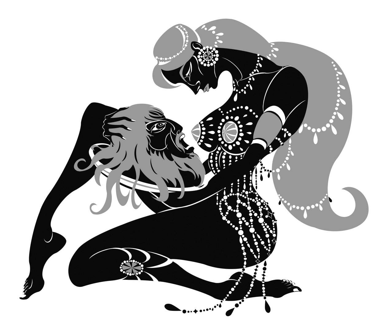 Salome - onderwerp van toneelstuk door Oscar Wilde (Salomé) en opera door Richard Strauss met dezelfde naam door Neale Osborne