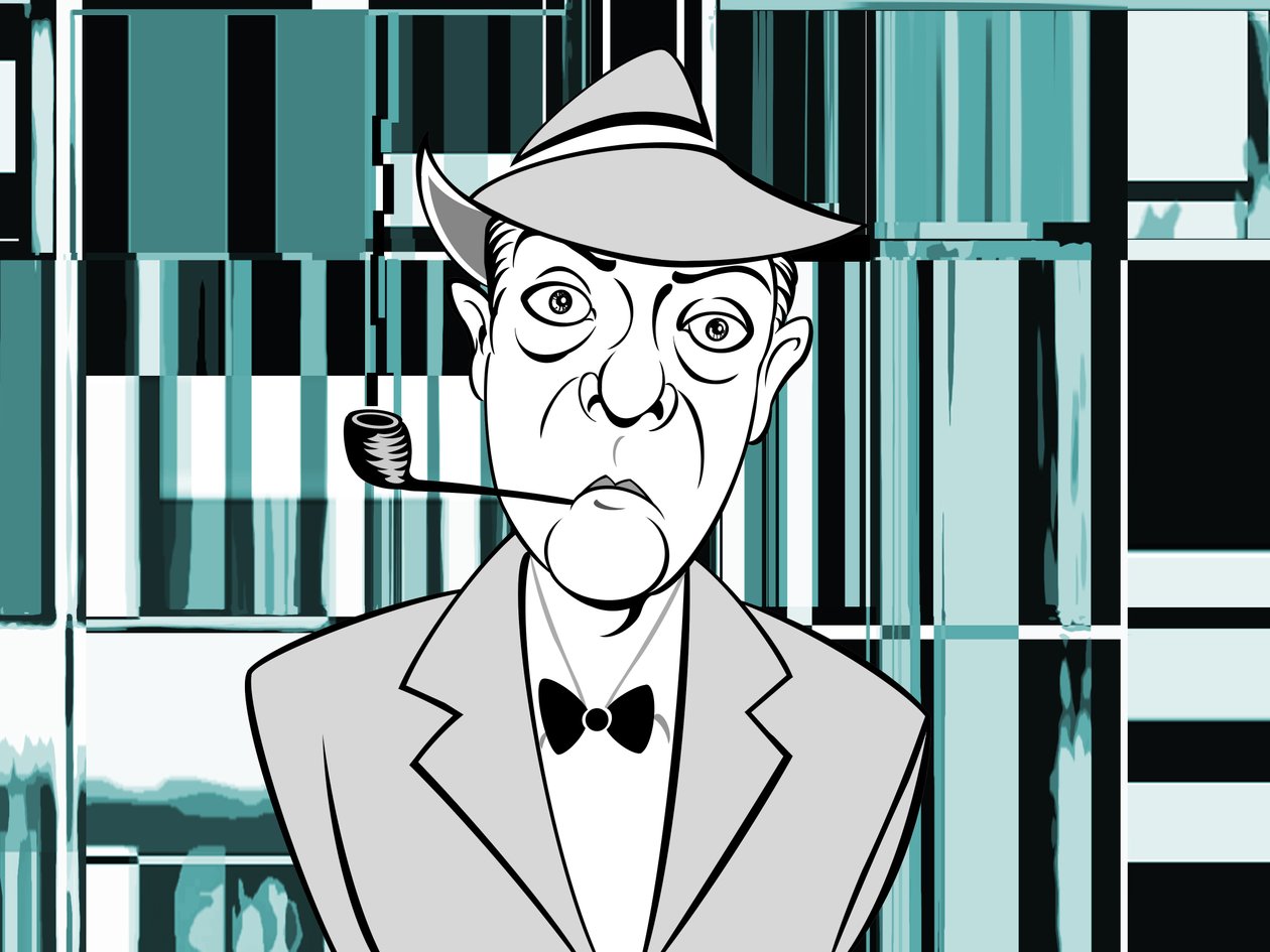 Jacques Tati door Neale Osborne