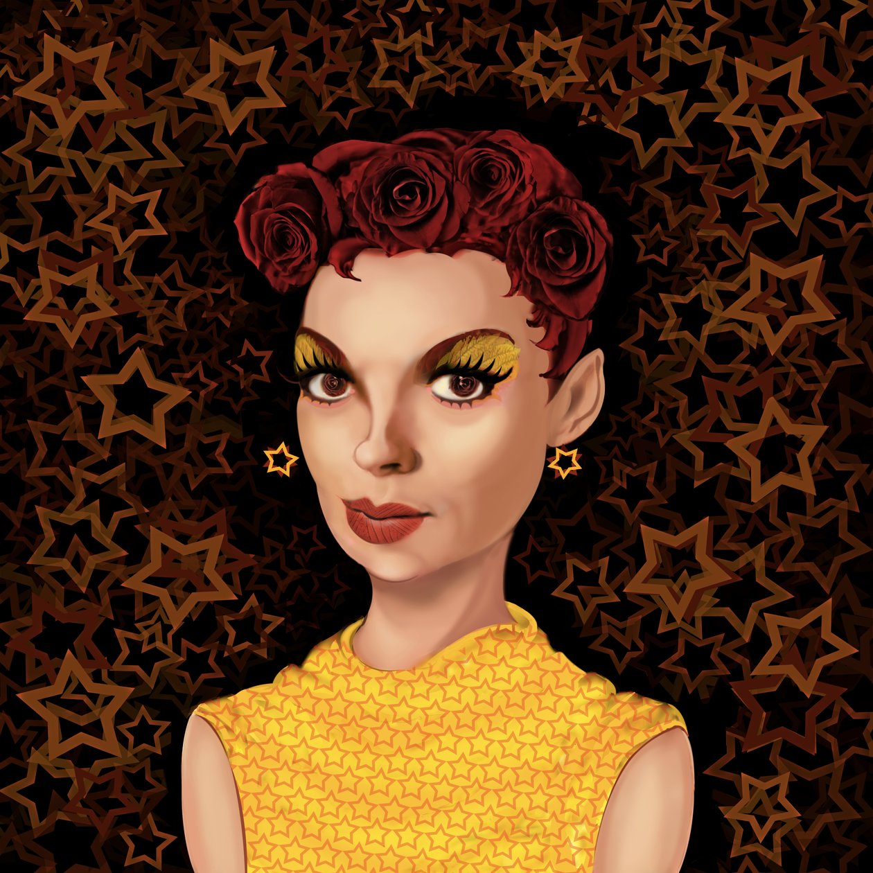 Judy Garland, 2021 (digitaal) door Neale Osborne