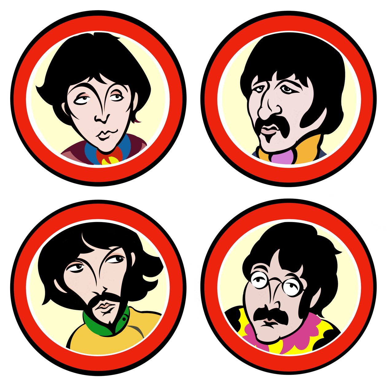 The Beatles, 2004 (digitale revisie 2023) door Neale Osborne