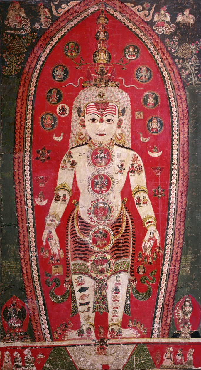 Shiva Purana, uit Badgaon door Nepalese School