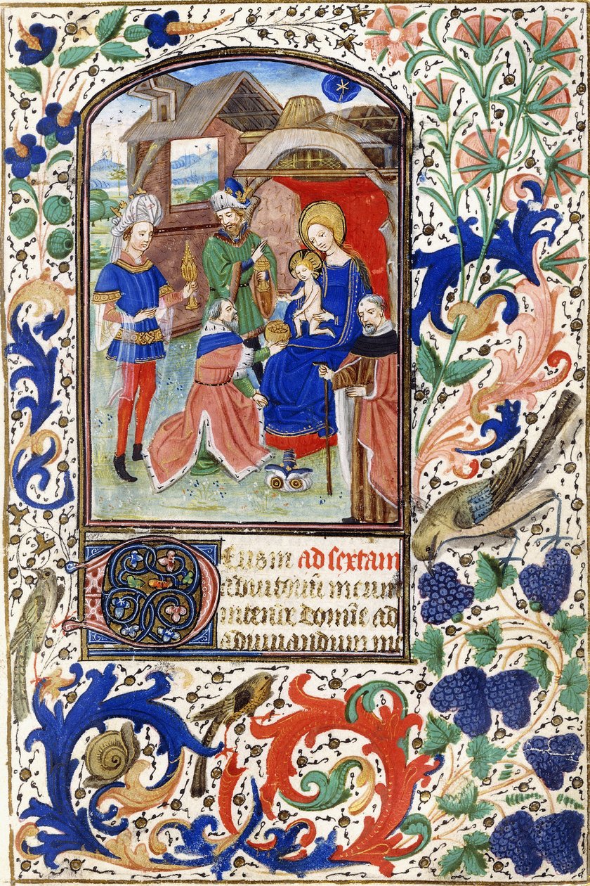 Aanbidding der wijzen door Netherlandish School