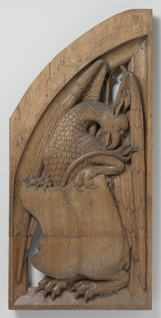 Paneel van een orgelkast, ca. 1510-20 door Netherlandish School