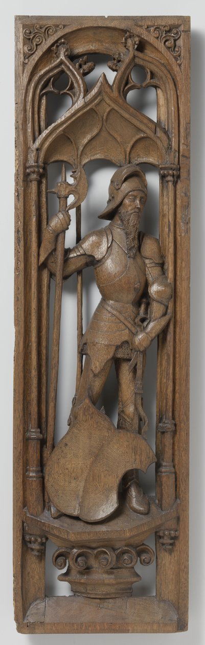 Paneel van een orgelkast, ca. 1510-20 door Netherlandish School