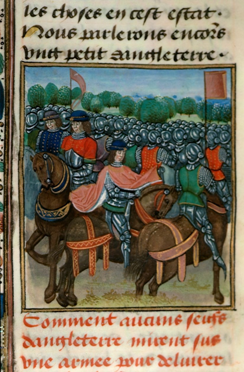 Opstand tegen Hendrik IV (1367-1413) uit Boek IV van 