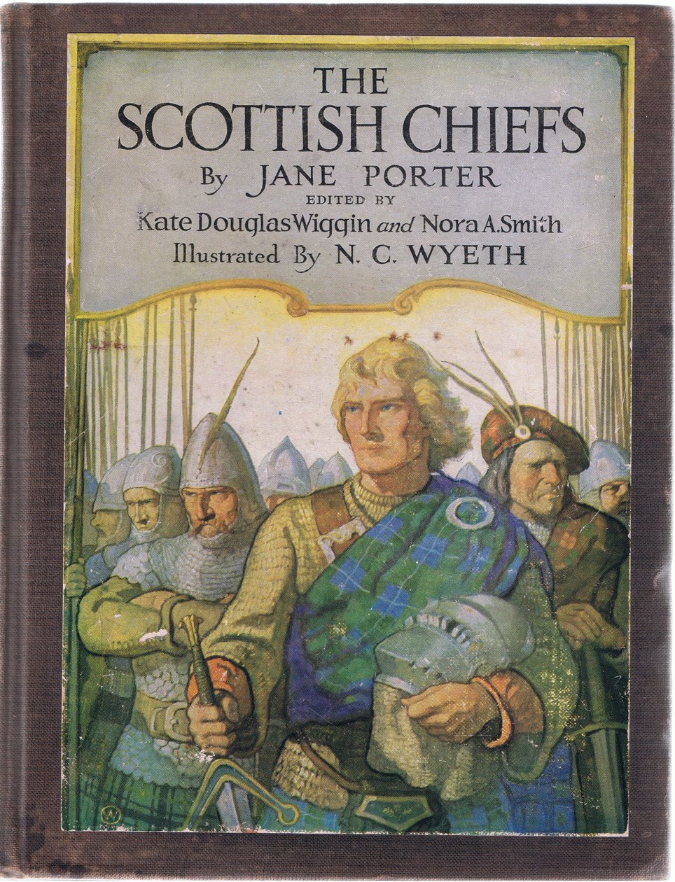 Omslagontwerp, uit The Scottish Chiefs gepubliceerd door Charles Scribner
