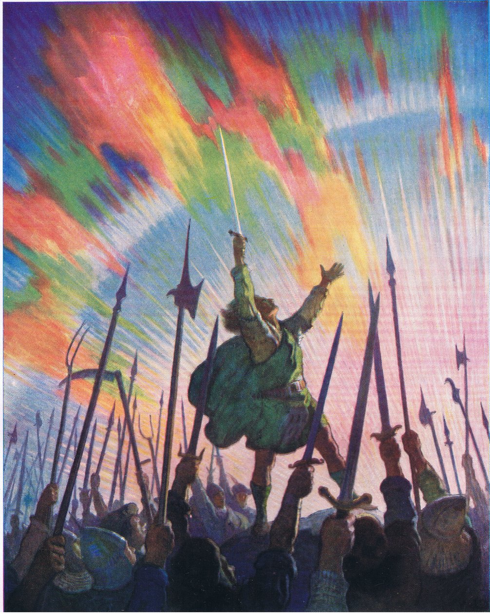De belofte, uit De Schotse Hoofden gepubliceerd door Charles Scribner