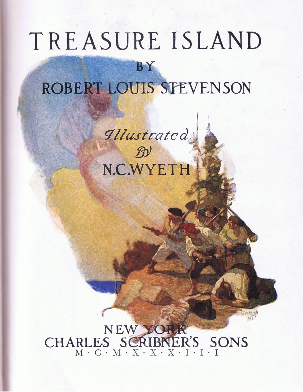 Titelpagina door Newell Convers Wyeth