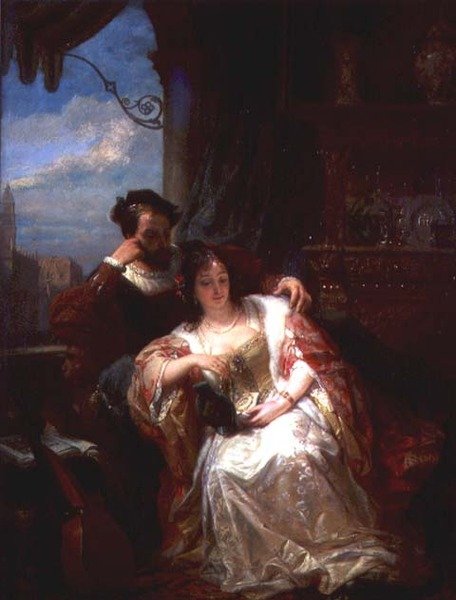 Het geschenk van de geliefden door Nicaise de Keyser