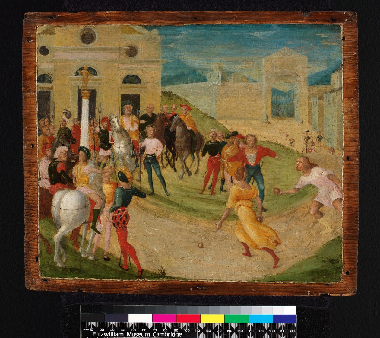 De Wedloop van Atalanta, voor 1555 door Niccolo the Younger Giolfino